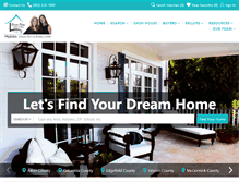 Tablet Screenshot of dreamhomepartners.com